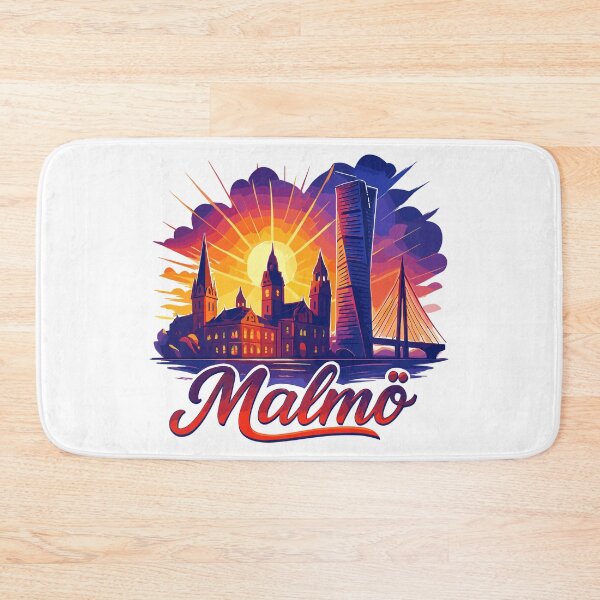 Item preview, Malmö city Sweden cool epic gift designed and sold by Pineapple-Tree.