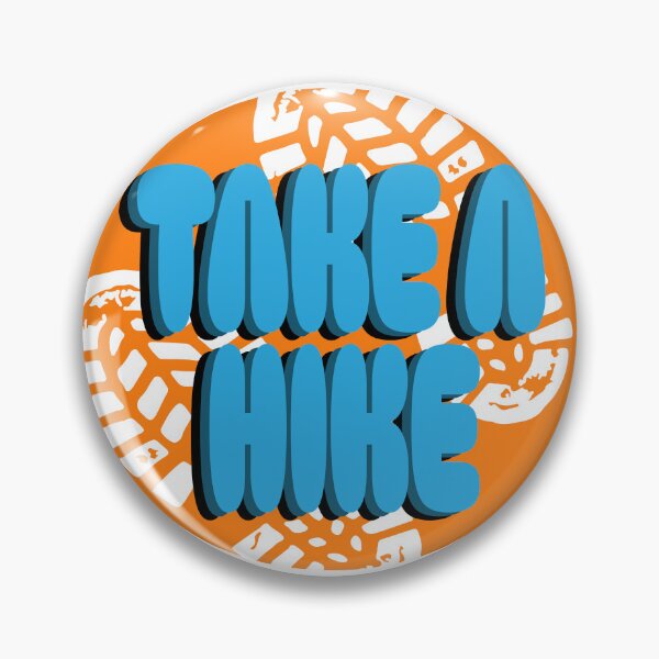 Item preview, Take a Hike Sticker designed and sold by creationcollective.