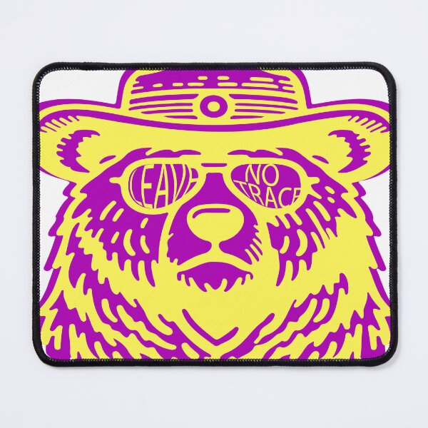 Item preview, Smoky the Bear LEAVE NO TRACE sticker designed and sold by creationcollective.