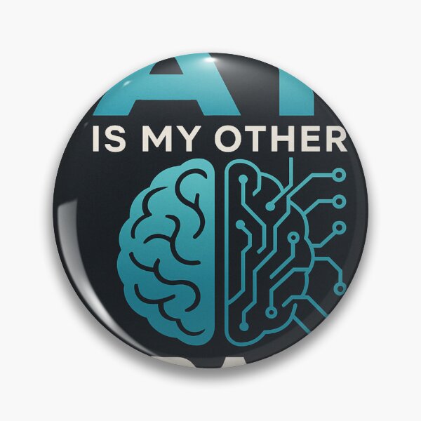 Item preview, AI is my other brain designed and sold by Bernd Friese.