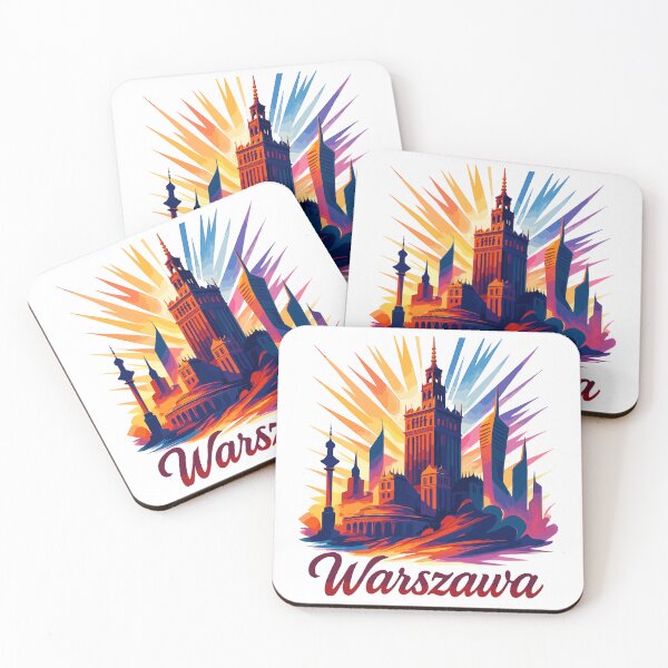 Item preview, Warsaw Warszawa capital city of Poland gift designed and sold by Pineapple-Tree.