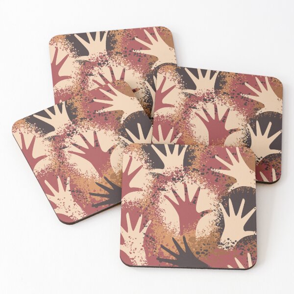 Item preview, cave painting of hands designed and sold by matintheworld ( delcarmat ).
