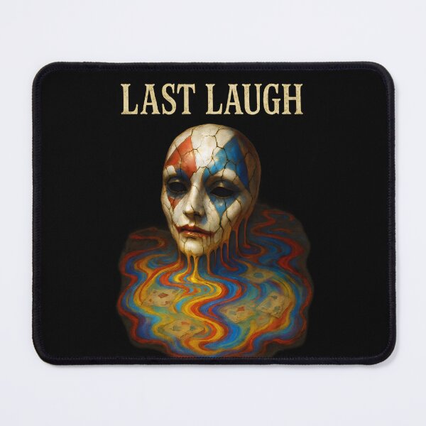 Item preview, Melting Clown Mask Horror Art – “Last Laugh” Illustration designed and sold by Shoot-The-Moon.
