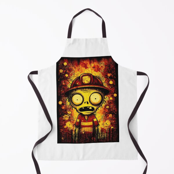 Item preview, Firehose Ready Zombie Answers Fiery Call designed and sold by Piotrek0001.