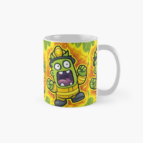 Item preview, Fearless Firefighter Faces Flames While Decomposing designed and sold by Piotrek0001.