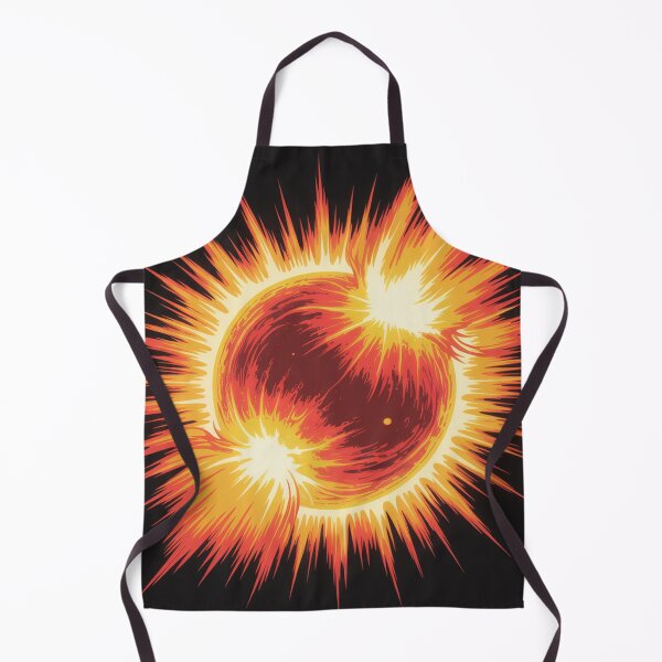 Item preview, А powerful solar flare.A surrealist sticker. designed and sold by Lilashakti ⭐️ ⭐️ ⭐️ ⭐️ ⭐️.