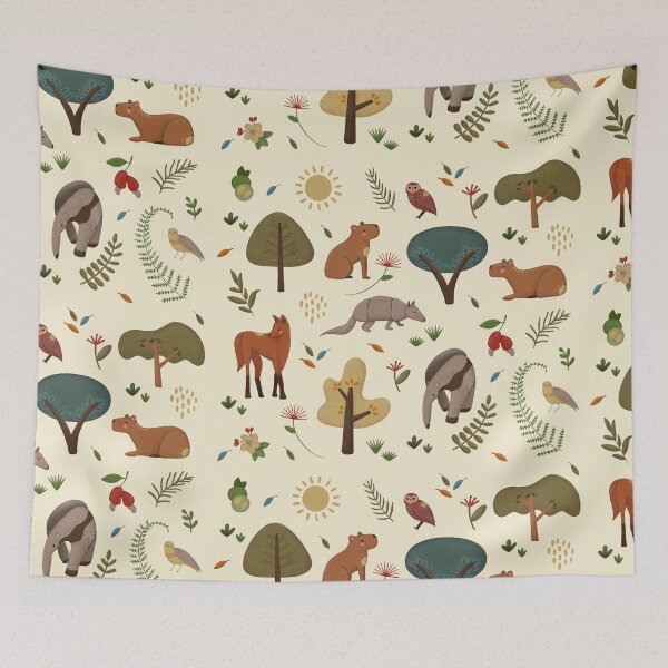 Item preview, Brazilian Savanna – Home of Capybara and Other Gentle Creatures designed and sold by brunafelice.