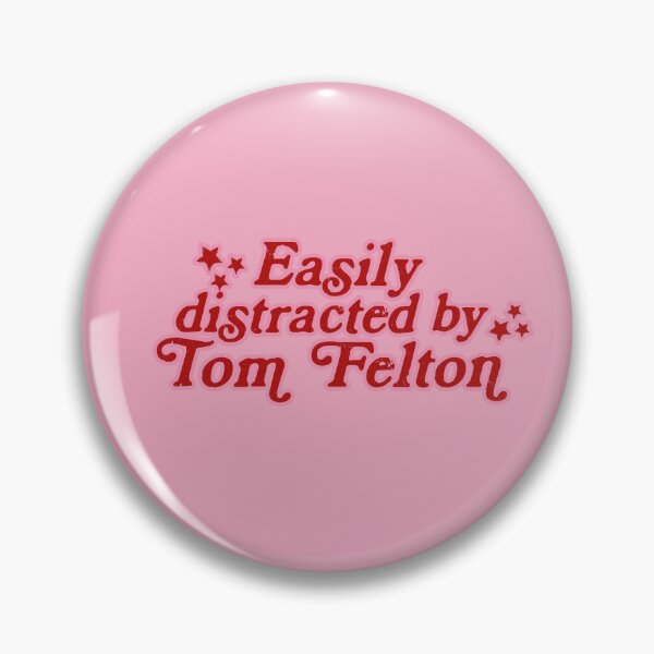 Item preview, Tom Felton, Easily distracted by designed and sold by baranskini.