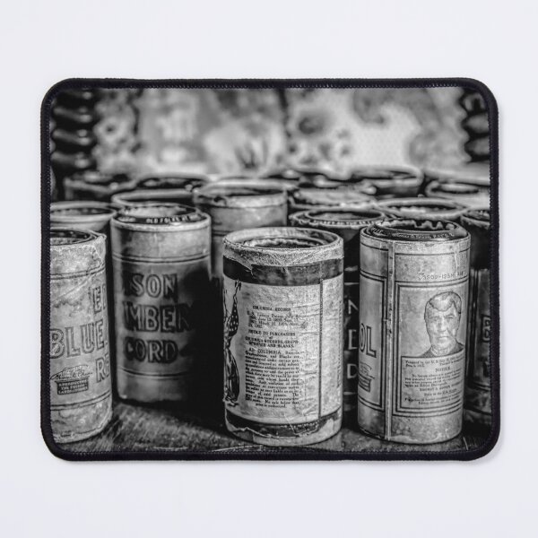 Item preview, Antique Edison Cylinders Collection BW designed and sold by jrtwynam.