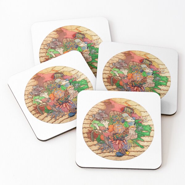 Item preview, Great Barrier Reef Mandala designed and sold by ArtbyKat75.