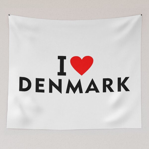 Item preview, I love Denmark country designed and sold by tony4urban.