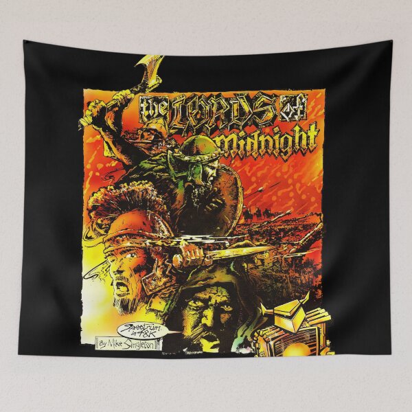 Item preview, Lords of Midnight Spectrum Game Cover HD designed and sold by Retr0Tshirts.