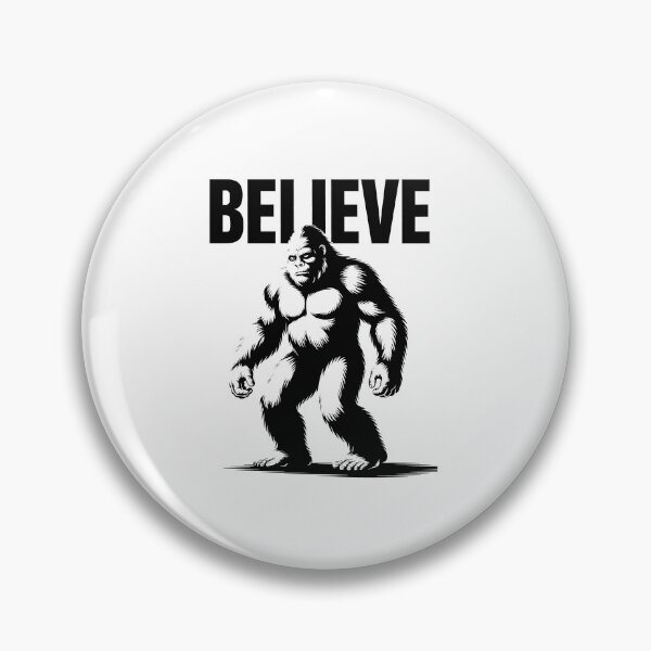 Item preview, Believe in Bigfoot – Hilarious Cryptid with Mysterious Forest Vibes designed and sold by paulo silveira.