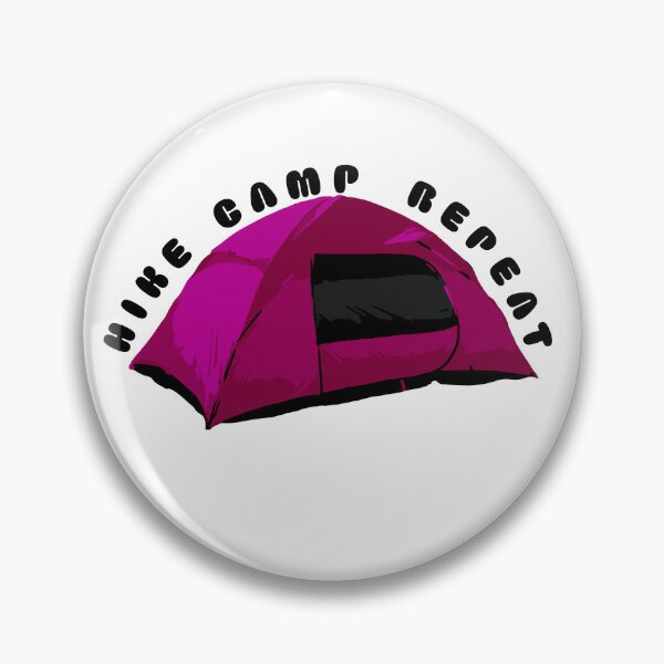 Item preview, Camping Tent Sticker designed and sold by creationcollective.