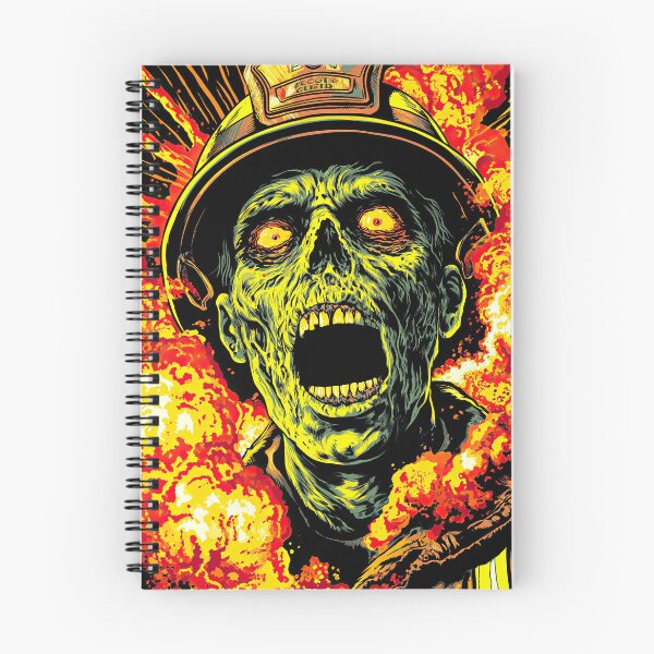 Item preview, Zombie In Uniform Rescues Through Flames designed and sold by Piotrek0001.