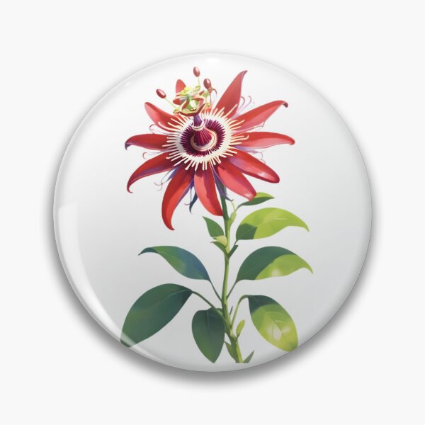 Item preview, Red Passiflora 'Amethyst' designed and sold by HOMETOWN86.