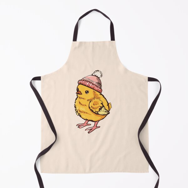 Item preview, Cute Chick Wearing Winter Hat designed and sold by Mariia Berezhna.