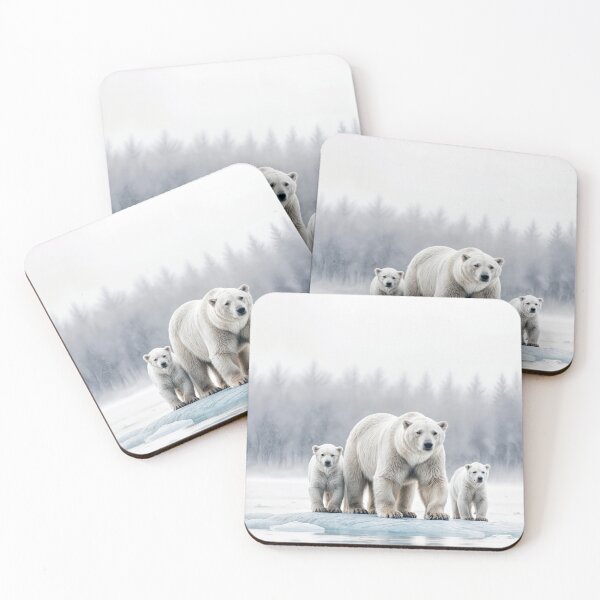 Item preview, Polar Bear Family On an Iceberg designed and sold by Maria Dryfhout.