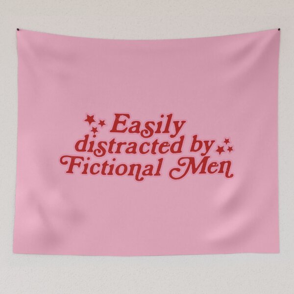 Item preview, Fictional Men, Easily distracted by designed and sold by baranskini.