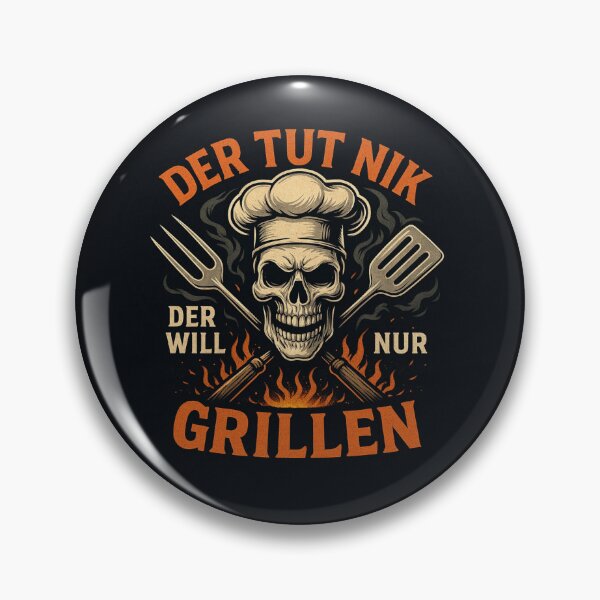 Item preview, He doesn't do anything – he just wants to grill designed and sold by Bernd Friese.