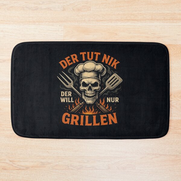 Item preview, He doesn't do anything – he just wants to grill designed and sold by Bernd Friese.
