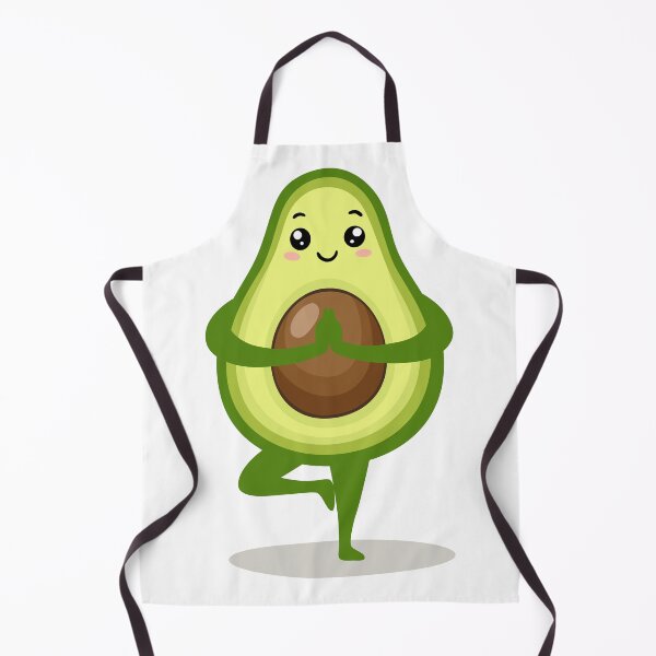 Item preview, Avocado yoga. Avocado kawaii character designed and sold by AllaMashycheva.