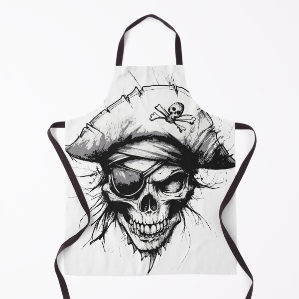Item preview, pirate skull designed and sold by drizzd.