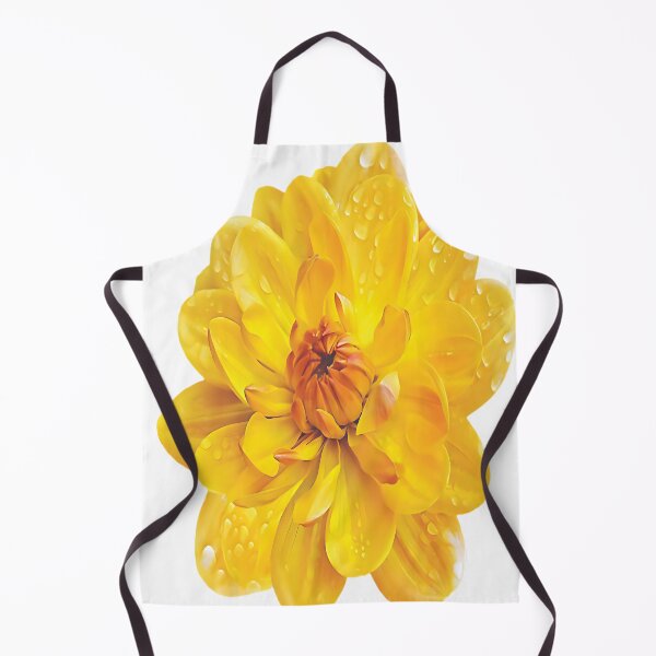 Item preview, Water drop yellow flower sticker designed and sold by BASFARFASHION.
