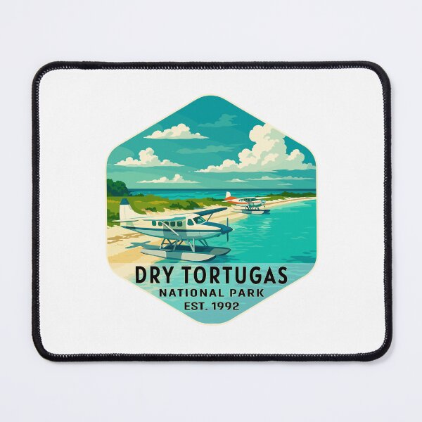 Item preview, Dry Tortugas National Park Retro Island Sticker designed and sold by Ismeal Von.