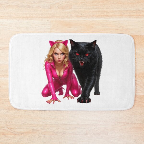 Item preview, “Feminine power incarnate: a woman and her black panther” designed and sold by CHRIST5000.