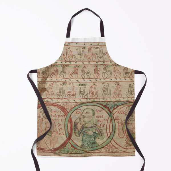 Item preview, Medieval sign language diagram designed and sold by IllmadeErrant.
