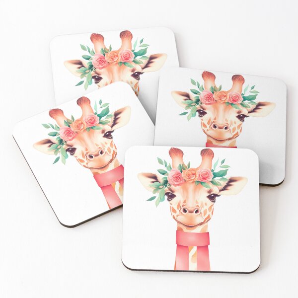 Item preview, Cute and stylish giraffe illustration – perfect for kids, animal lovers designed and sold by LizaRancel.