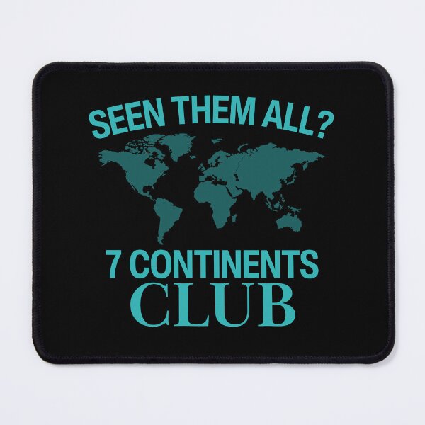 Item preview, Seven Continents Light Blue designed and sold by Guess4best.