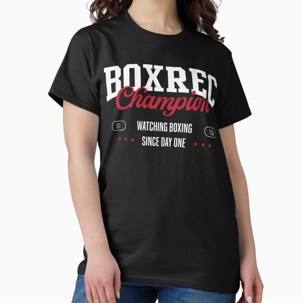 BoxRec Champion - Black Shirt Version Classic T-Shirt