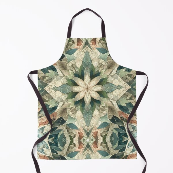 Item preview, Earth tone floral pattern designed and sold by Vibranta Studio.