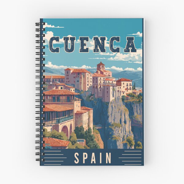 Item preview, Explore Cliffside Town Cuenca in Spain - Travel Art designed and sold by turtlestart.