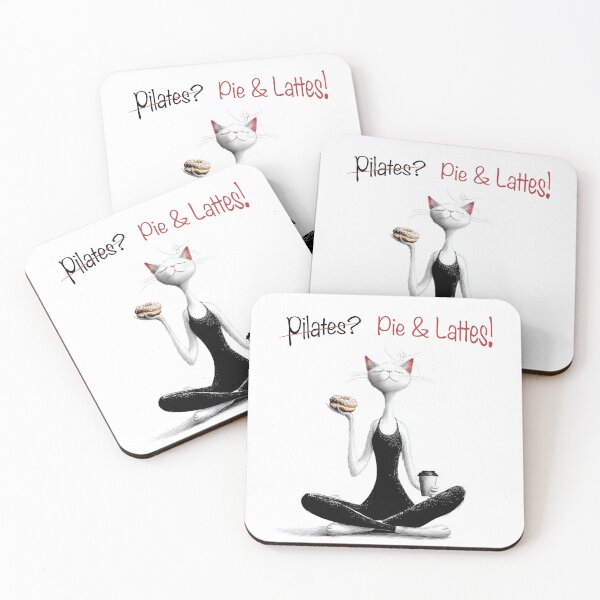 Item preview, Pilates cat designed and sold by Olya-lya.