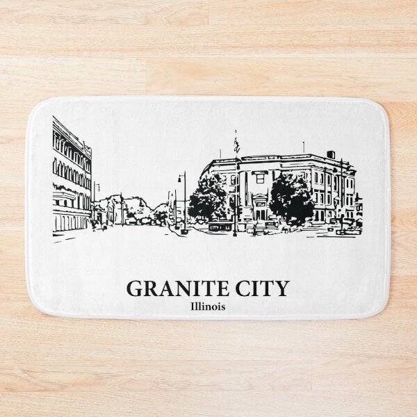 Item preview, Granite City - Illinois designed and sold by Lakeric Cityscapes.