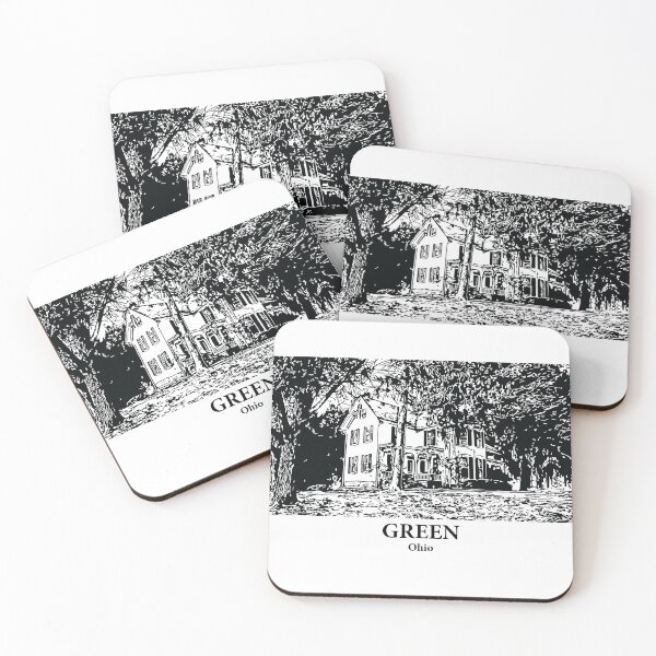 Item preview, Green - Ohio designed and sold by Lakeric Cityscapes.