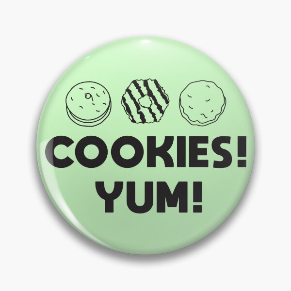 Item preview, Cookies! Yum! designed and sold by Underground Craft Club.