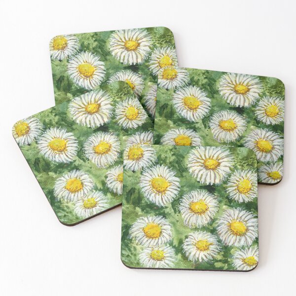 Item preview, Loose Botanical Art of Daisies designed and sold by LymphomaLass.