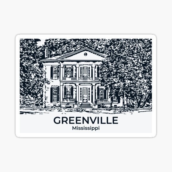Item preview, Greenville - Mississippi designed and sold by Lakeric.