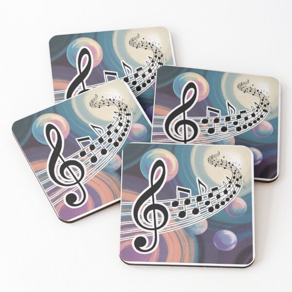 Item preview, А dynamic of musical notes. designed and sold by Lilashakti ⭐️ ⭐️ ⭐️ ⭐️ ⭐️.