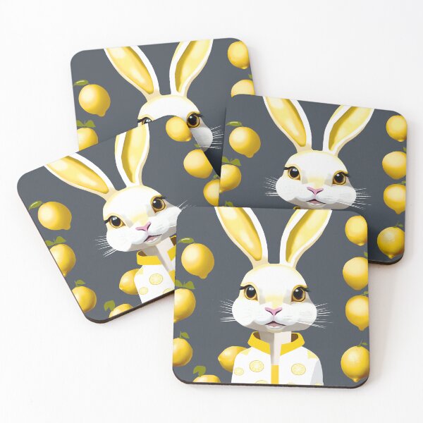 Item preview, Cyber ​​Citrus Bunny - Futuristic Art Design designed and sold by Felia001.