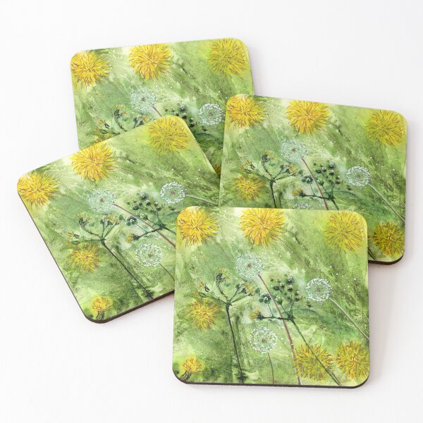 Item preview, Loose Botanical Art of Dandelions designed and sold by LymphomaLass.