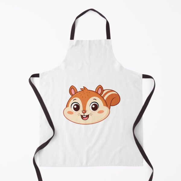 Item preview, Sticker template Cute cartoon chipmunk face kawaii designed and sold by elkuni.