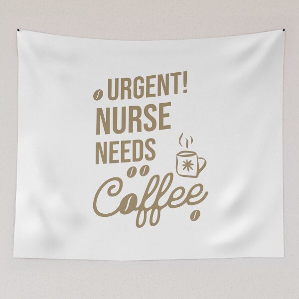 Item preview, Urgent Nurse Needs Coffee designed and sold by ByDesign61.