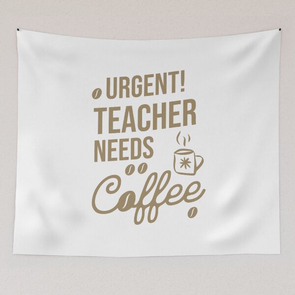 Item preview, Urgent Teacher Needs Coffee designed and sold by ByDesign61.
