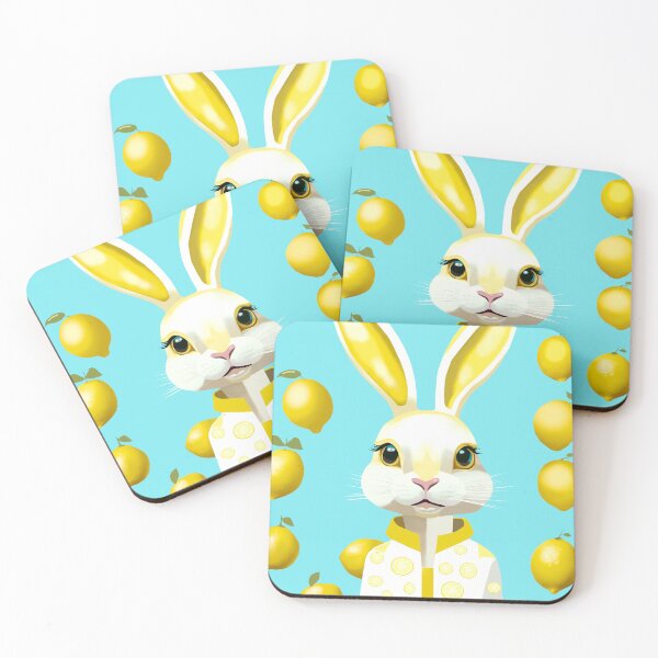 Item preview, Lemon Pop Bunny - Modern Digital Illustration designed and sold by Felia001.