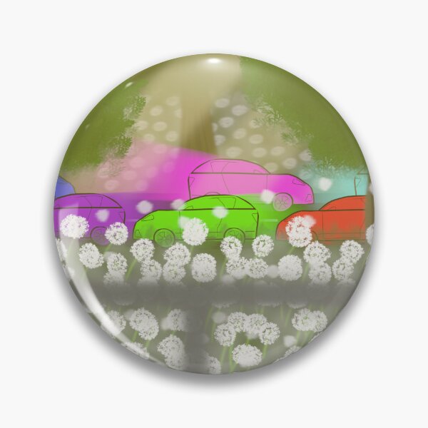 Item preview, Colourful Cars and White Flowers designed and sold by Lordett.